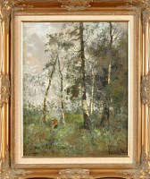 Lot 277 - George A*** Boyle (1826-1899) A WOODLAND SCENE...