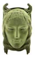 Lot 330 - Richard Garb ARA for Doulton & Co., wall mask,...
