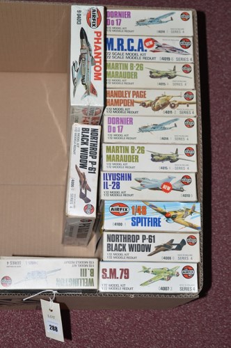 Lot 288 - Aitfix model construction kit: series 4,...