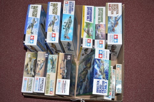 Lot 340 - Tamiya model constructor kits, to include: 66,...