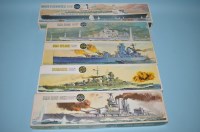 Lot 358 - Airfix model construction kits, series 4, to...