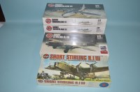 Lot 373 - Airfix model constructor kits, series 6, 1:72...