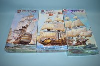 Lot 404 - Airfix model constructor kits: HMS Victory,...
