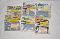 Lot 465 - Frog model constructor kits, yellow series...