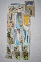 Lot 485 - Airfix model constructor kits, 1:72 scale red...