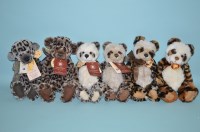 Lot 39 - Charlie Bears: Limited Edition Animal Print...
