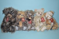 Lot 44 - Charlie Bears: 2013 Year Bear, 2014 Year Bear,...