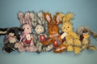Lot 60 - Charlie Bears: Briar Rose; Magnolia; Dell;...