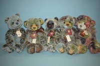Lot 67 - Charlie Bears: Alicia; Lulabelle; Brewster;...