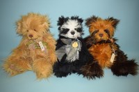 Lot 74 - Charlie Bears: Charlotte; Quentin; and Noodle;...