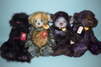 Lot 78 - Charlie Bears: Mystery; Dakota; Barney; and...