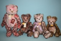 Lot 81 - Charlie Bears: Sasha; Ashley; Milly; and...