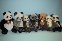 Lot 90 - Charlie Bears: Sweetheart; Domino, signed...