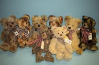 Lot 94 - Charlie Bears: Tobias; Julie; Mary; Tigga;...