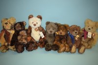 Lot 96 - Charlie Bears: Tiff Toff; Bruce; Robin;...