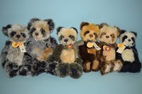 Lot 98 - Charlie Bears: Higgins; Taylor; Nicola; Orlagh;...