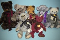 Lot 102 - Charlie Bears: Stephen; Carter; Iggy; Patacake;...
