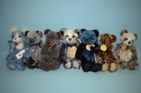 Lot 106 - Charlie Bears: Bill Berry; Pepper Pot; Humble;...