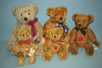 Lot 139 - Hermann: a mohair bear, limited edition no....
