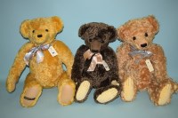 Lot 141 - Grandee Bears: mohair Gala Bears; a Millennium...