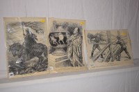 Lot 485 - Original ''Punch'' pen & ink illustrations...